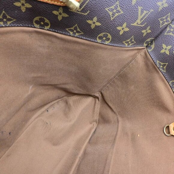 LOUIS VUITTON Sac Shopping Shoulder Tote Bag Monogram Leather - Picture 7 of 16